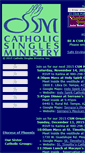 Mobile Screenshot of catholicsinglesministry.org